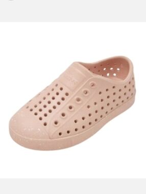 Native Jefferson Bloom Slip-On Shoes Pale Blush Pink Toddler Little Kid Size: c8